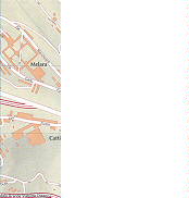 auto karta trsta Melara, Cattinara Trieste City Map Italy